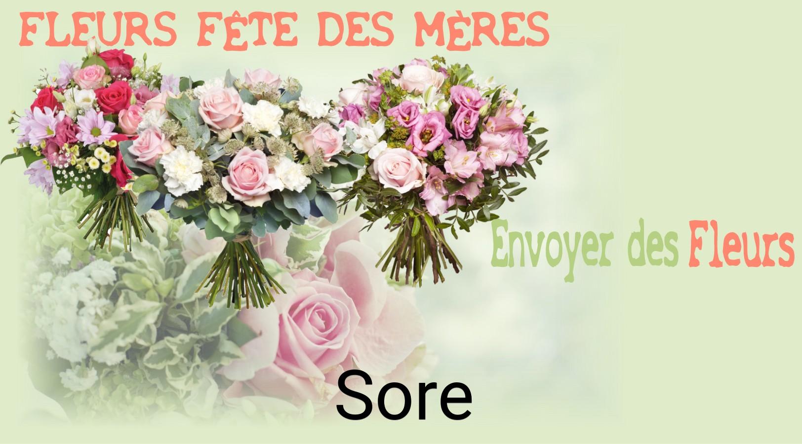 Bouquet de Fête des Mères livré à Sore